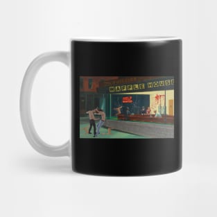 Waffle House Fighting Nighthawk Mug